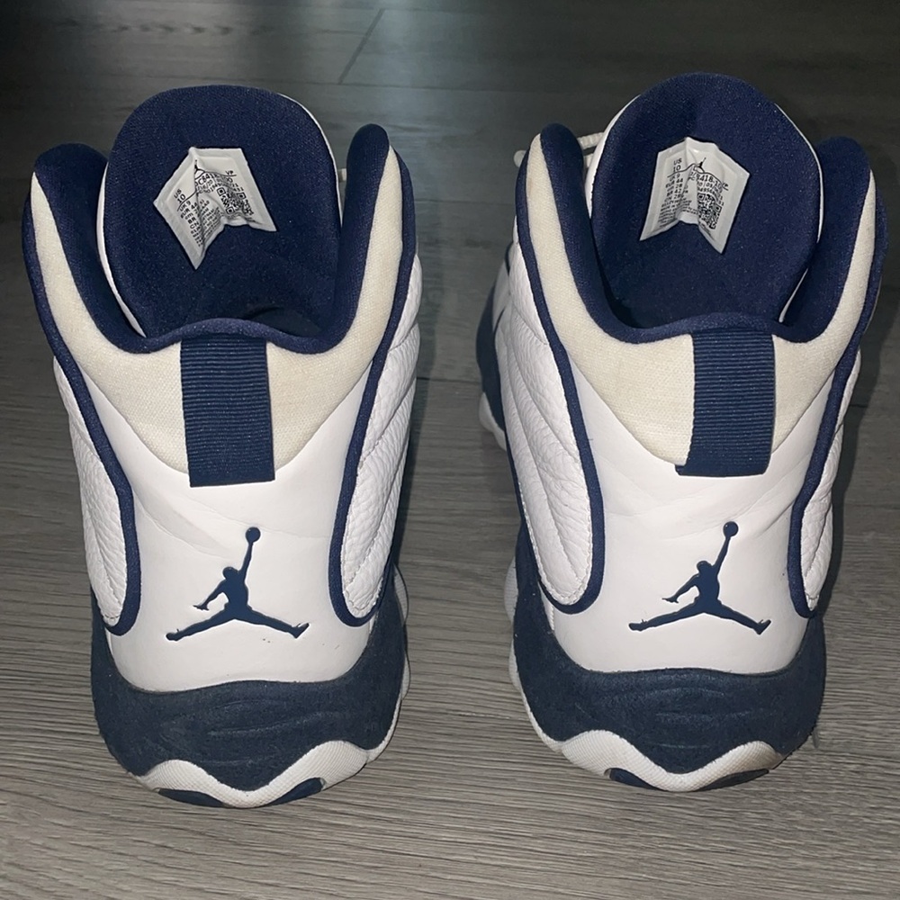 Jordan Pro Strong in White and Midnight Navy - Picture 3 of 6